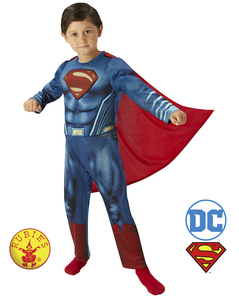 Buy Rubie's SUPERMAN DELUXE COSTUME 7-8YRS Online in Australia