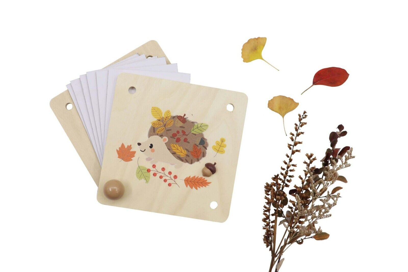 Wooden Flower Press Art Kraft Kit for kids